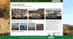 Desktop Screenshot of greaterspeyside.com